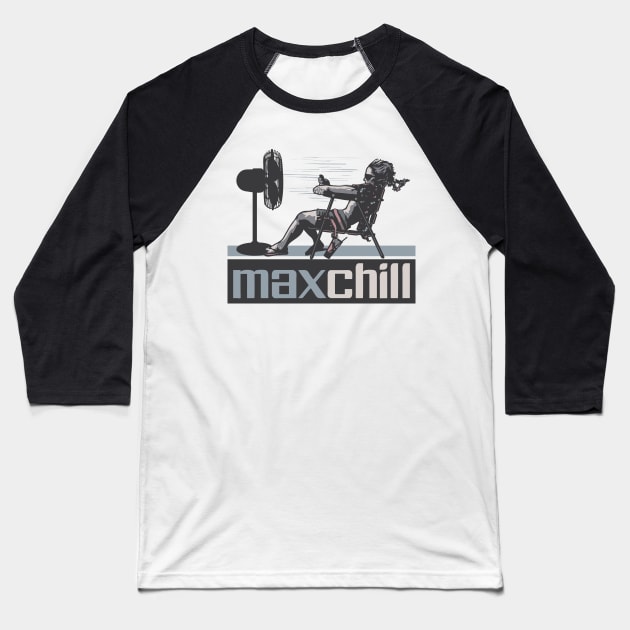 Be Cool Baseball T-Shirt by oneshoeoff